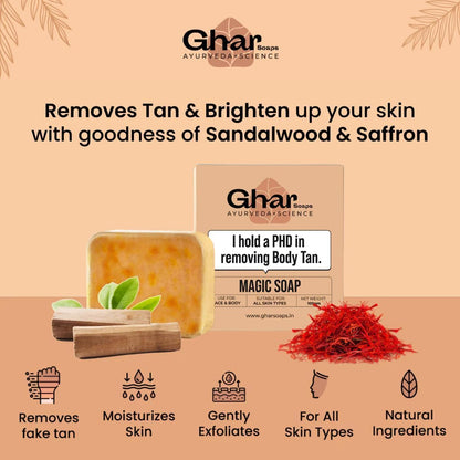 Sandalwood & Saffron Glow Soap™